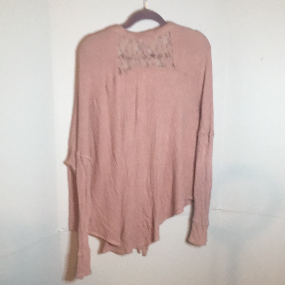 KNOX ROSE BOHO BUTTON FRONT TIE BOTTOM  SHIRT SIZE XXL - Picture 4 of 4